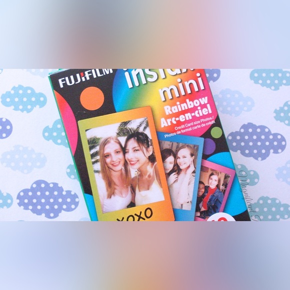 *BRAND NEW/ UNUSED* 🆕🆕🆕 FujiFilm Instax Mini Rainbow Instant Film- 10 pack - Picture 2 of 10